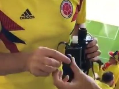 La Cancillería lamenta los videos en los que aficionados introducen alcohol al estadio o se burlan de mujeres japonesas