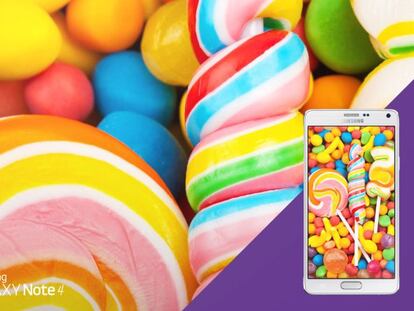 El Samsung Galaxy Note 4 actualizará en breve a Android Lollipop, su manual lo confirma