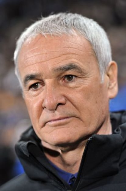 Claudio Ranieri, en febrero de este año, durante un partido con el Inter de Milán