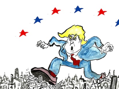 Donald Trump y los dos centímetros que podrían haber cambiado el mundo