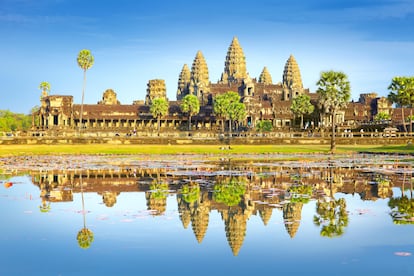 La monumental ciudad de Angkor, en Camboya.