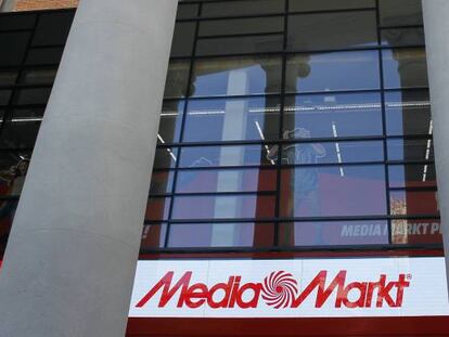 Tienda de Media Markt en Madrid. 