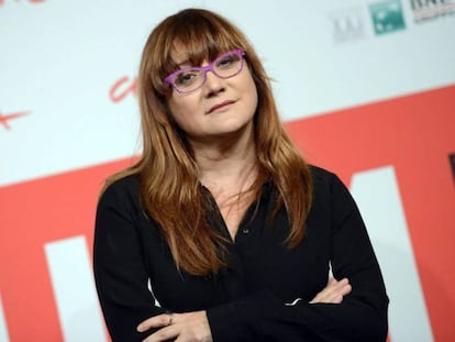 La cineasta catalana Isabel Coixet posa al Festival de Cinema de Roma.