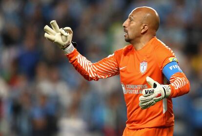 El 'Conejo' Pérez durante el Mundialito.