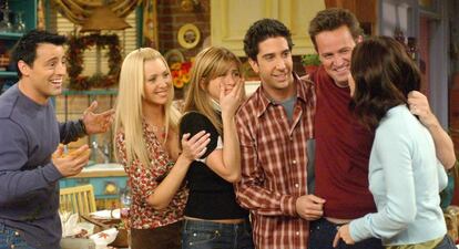 Escena de la serie 'Friends'.