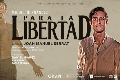 Cartel promocional del espectáculo 'Para la libertad'