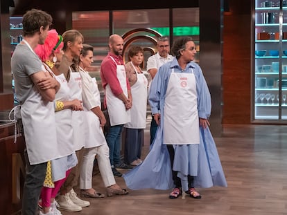 Los concursantes de 'MasterChef Celebrity 5' en el noveno programa del concurso