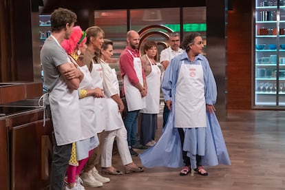 Los concursantes de 'MasterChef Celebrity 5' en el noveno programa del concurso