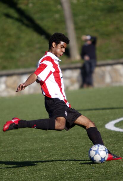 Ramalho, durante un entrenamiento en la temporada pasada.