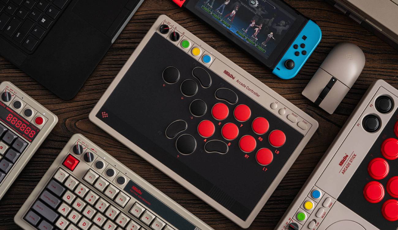 Este mando retro es perfecto para jugar con tu móvil, tablet o consola. Y más si te gustan los juegos de lucha