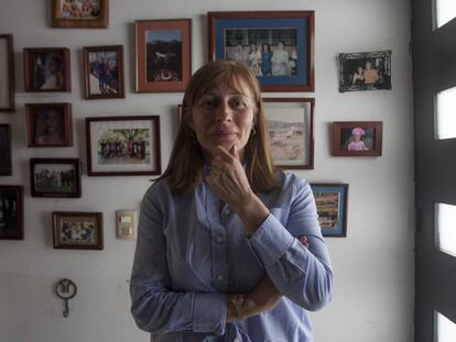 Tatiana Clouthier, en su casa de San Pedro Garza García en 2019.