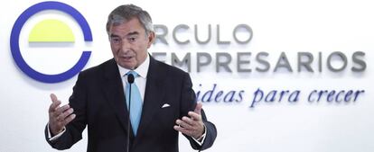 El presidente del Círculo de Empresarios, Javier Vega de Seoane.