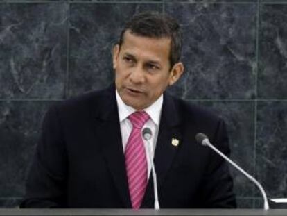 En la imagen, el presidente de Perú, Ollanta Humala. EFE/Archivo