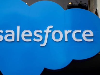 Logotipo de Salesforce, en una imagen de archivo.