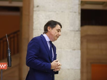 Ignacio González en 2013 cuando era presidente de la Comunidad de Madrid.