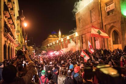 El pasado domingo, 15 de diciembre, se produjeron nuevos disturbios entre manifestantes y fuerzas de seguridad en el centro de Beirut, en las inmediaciones de la sede del Parlamento.