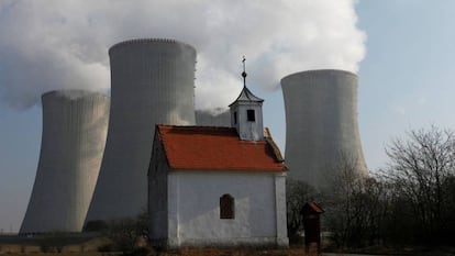 Planta nuclear de Dukovany, a 200 kilómetros de Praga, en República Checa