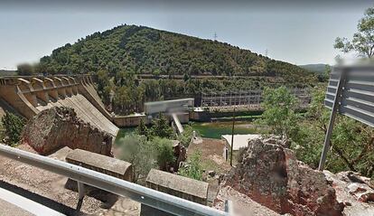 Imagen de la presa del Cíjara (Badajoz).