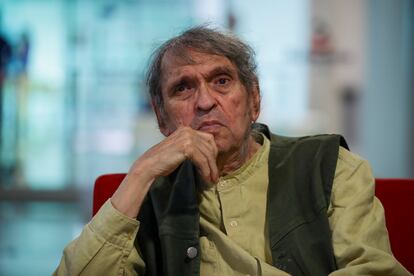 Rafael Cadenas, en Caracas el 30 de mayo de 2019.
