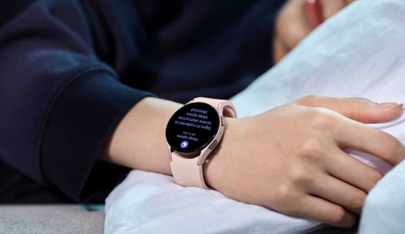 Función de apnea del sueño en Samsung Galaxy Watch
