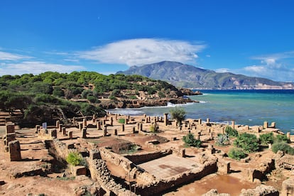 Ruinas romanas de Tipaza, en Argelia.