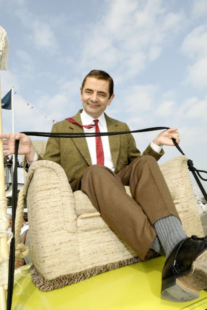 El actor británico Rowan Atkinson, protagonista de <i>Mister Bean</i>