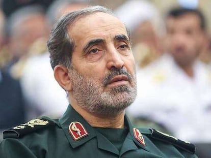Ali Shadmani, segundo jefe del Estado Mayor del Ejército iraní desde que comenzó la guerra, en una imagen de archivo.