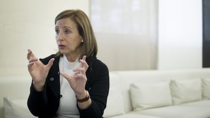 La exalcaldesa de Jerez Pilar Sánchez, en la entrevista.