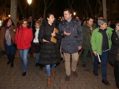 Jos&eacute; Manuel Franco encabez&oacute; este mi&eacute;rcoles un paseo por el barrio.