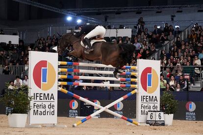 Prueba de salto durante la anterior edición de Ifema Madrid Horse Week.