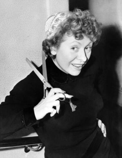 Henriette Ragon, 'Patachou', en una imagen de los años cincuenta en París.