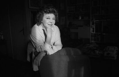 The actress María Asquerino.