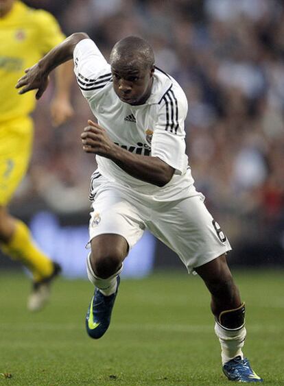 Lass, en el partido ante el Villarreal.