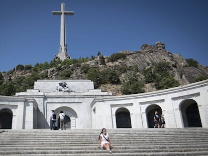 El Valle de los Caídos, este agosto.