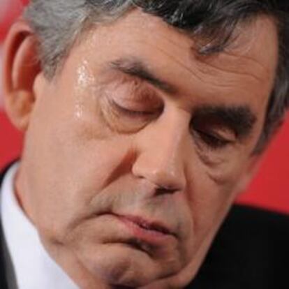 El primer ministro británico Gordon Brown