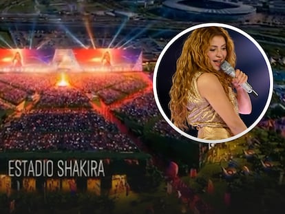 El estadio de los conciertos de Shakira en Madrid, una experiencia inmersiva sin precedentes en España