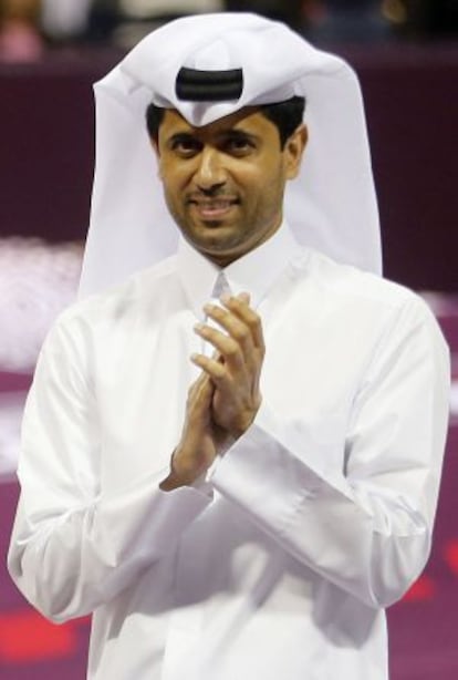 Nasser Al-Khelaifi, presidente del PSG.