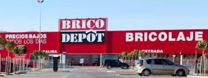 Una tienda de Brico Depôt.