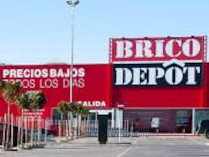 Una tienda de Brico Depôt.