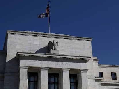 Fachada de la sede de la Reserva Federal en Washington