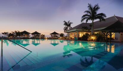 Piscina del Gran Meliá Palacio de Isora, en Tenerife.