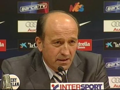 Lotina: "El fútbol no es el parchís, al fútbol hay que jugar con contacto"