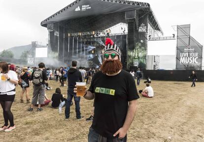 Ambiente del festival BBK Live.