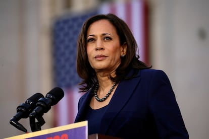 Kamala Harris, durante un acto en Oakland, California, en 2019.