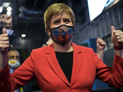 La ministra principal de Escocia y líder del SNP, Nicola Sturgeon.