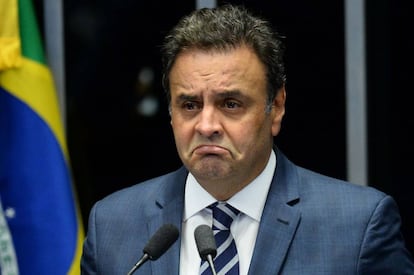 Aécio Neves, em agosto de 2016.