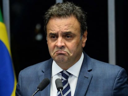 Aécio Neves, em agosto de 2016.