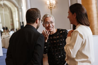 Los premios fueron deliberados en mayo por un jurado compuesto por expertos y profesionales del sector. En la imagen, tres de los miembros de dicho jurado: el director de ICON, Daniel García, el profesor de moda Yuji Kawasima y la escritora y periodista de estilo de vida Anabel Vázquez.