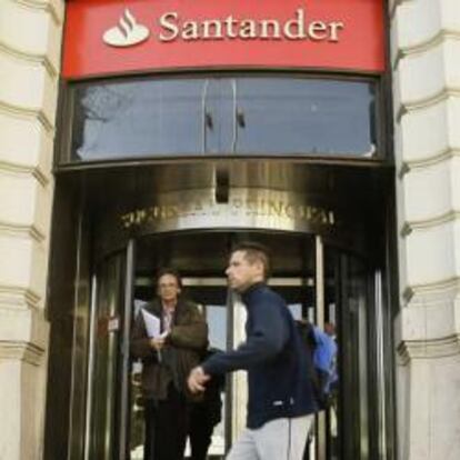 Oficina del Santander en Madrid