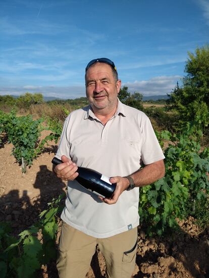 El bodeguero Carles Andreu. Imagen proporcionada por la bodega.